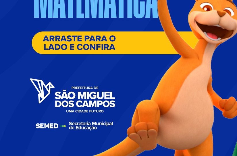 Resultado histórico: 46 alunos de São Miguel dos Campos foram premiados na Olimpíada Canguru de Matemática; município conquistou 2 ouros