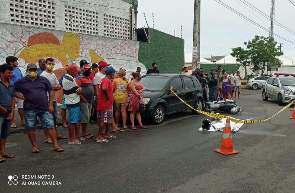 Motociclista morre em frente à Ceasa / Foto: CPtran