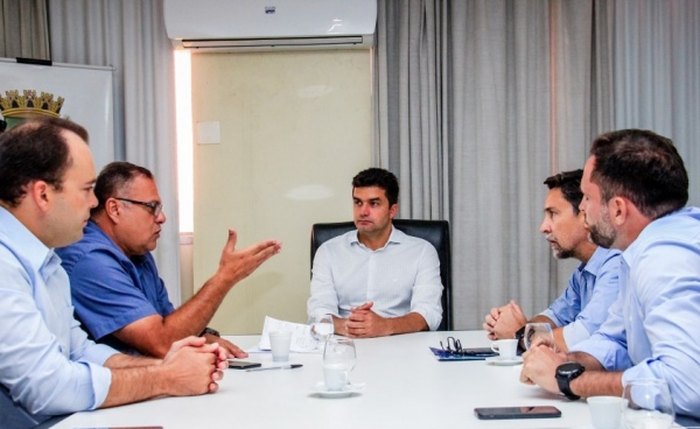 Rui Palmeira se reúne com Luciano Cabral, Presidente da CBDU