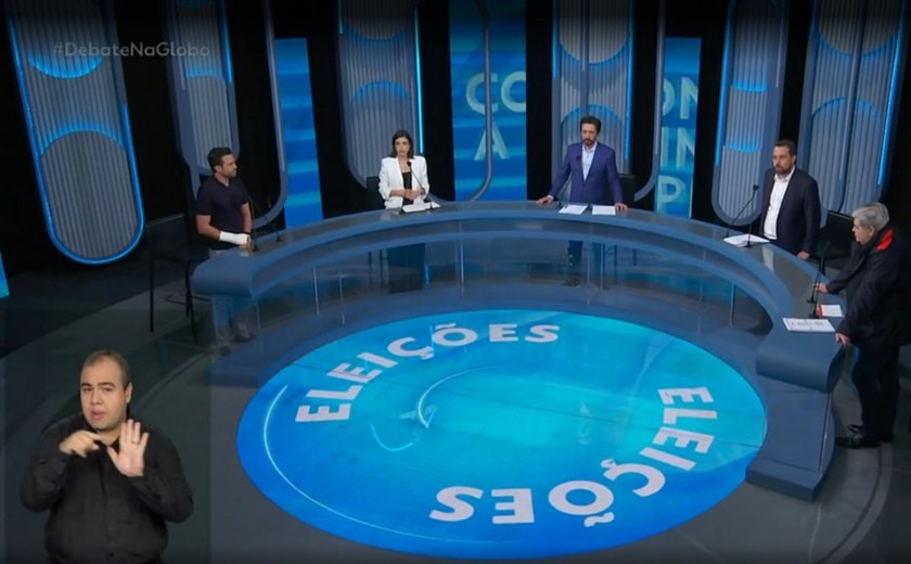 Termina debate da TV Globo entre candidatos à prefeitura de SP