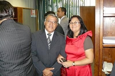 Pastor Erivaldo Teixeira e sua esposa Léa Teixeira