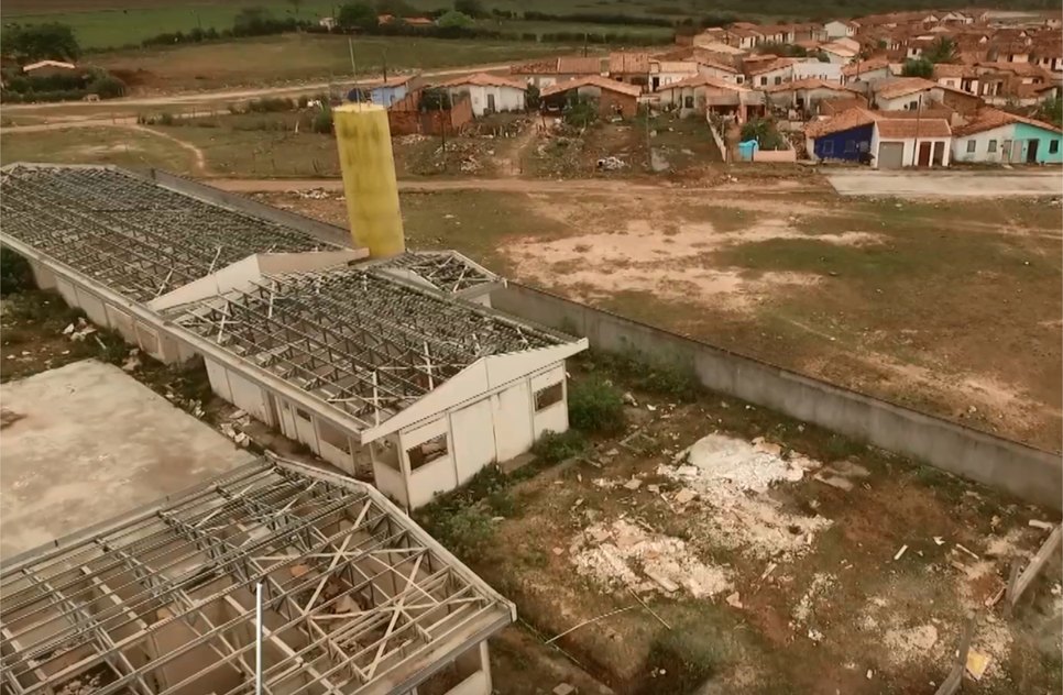 Obras paradas do TCE / Foto: Foto: Dicom/TCE