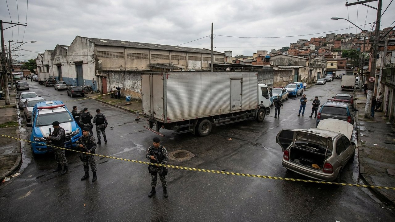 Rio tem queda em crimes violentos, mas roubos de cargas e veículos avançam