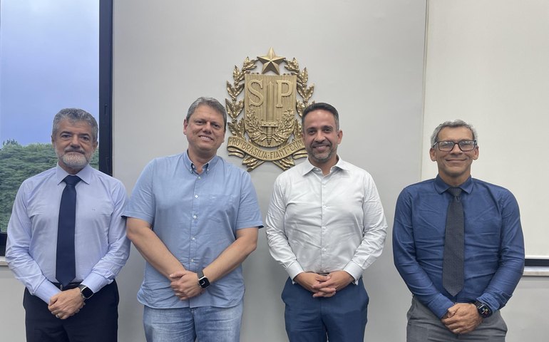 Em São Paulo, Paulo Dantas busca parcerias para segurança pública