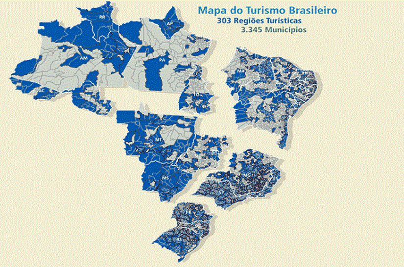 Prorrogado prazo para atualização do Mapa do Turismo Brasileiro