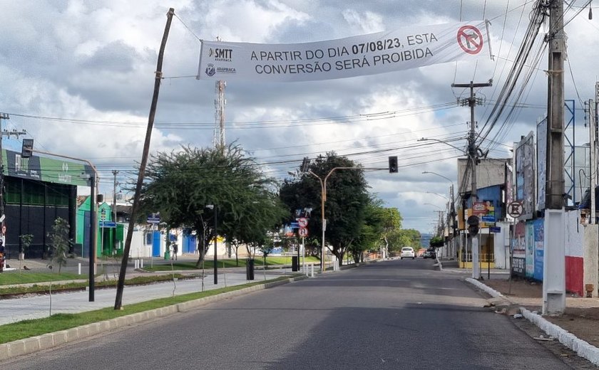 Mudanças no Trânsito de Arapiraca visam melhorar a fluidez e segurança