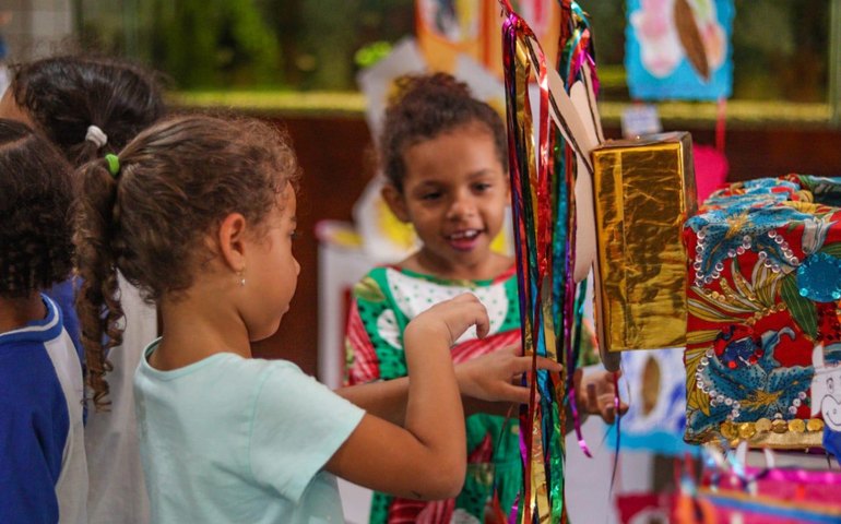 5ª Expoarte apresenta projetos feitos por estudantes da creche Suzana Palmeira