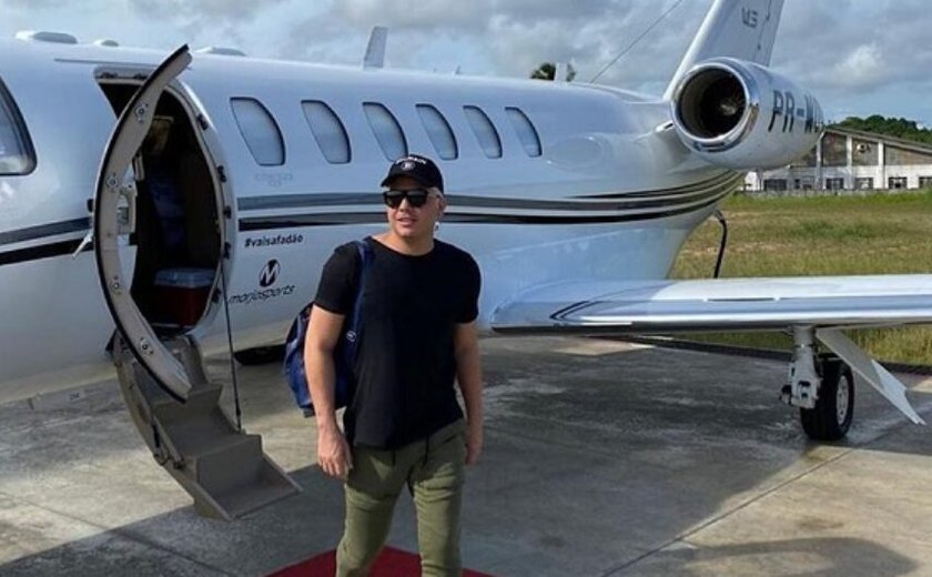 STJ suspende decisão que liberava jatinho de Wesley Safadão para leilão