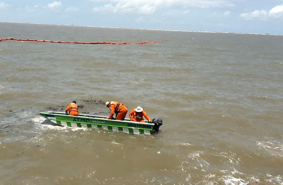 barreiras no mar