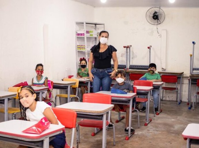 Prefeitura de Olivença retoma as aulas presenciais nas escolas municipais