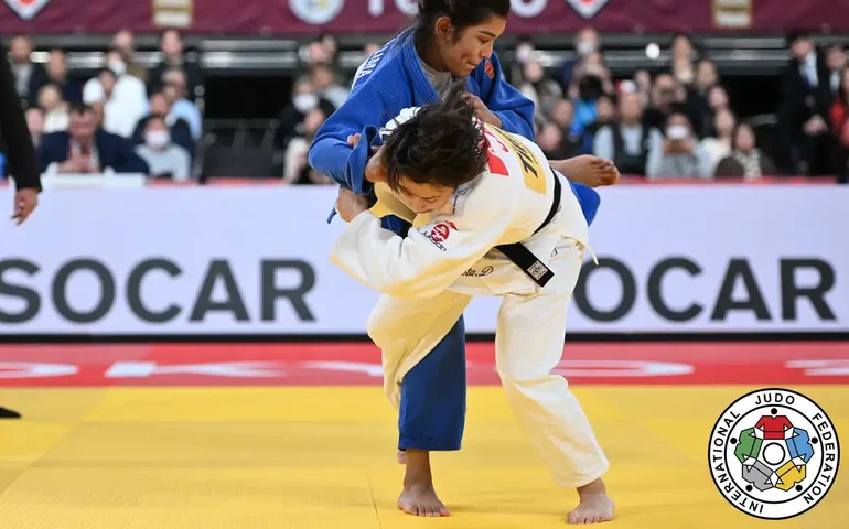 Jéssica Lima perde o bronze e Brasil fica fora do pódio no 1º dia do Grand Slam de Tashkent
