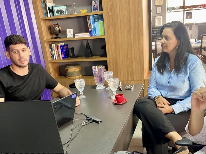 Em reunião com a Hand Talk, Secti fortalece parceria para acessibilidade digital em Alagoas