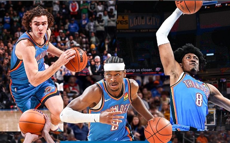 Oklahoma City Thunder vence Wolves e acirra briga pela liderança da Conferência Oeste da NBA