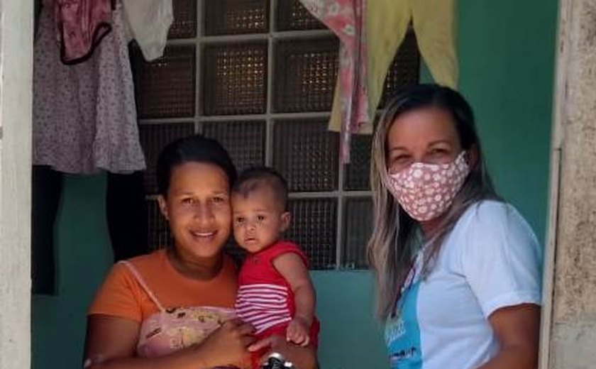 Primeira Infância Cidadã ultrapassa meta de pessoas acompanhadas em Maceió