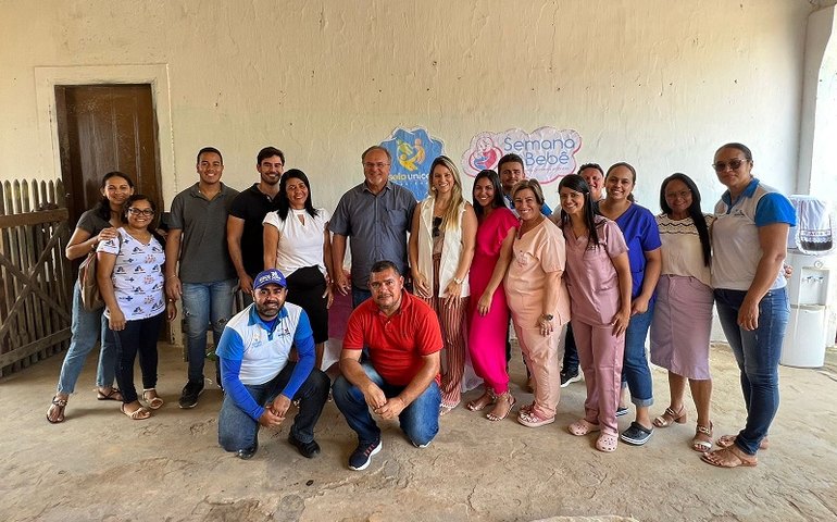 Prefeitura de Novo Lino realiza solenidade de encerramento da III Semana do Bebê