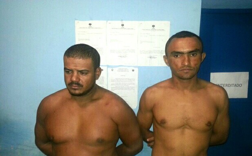 Polícia prende acusados de homicídio e tráfico de drogas