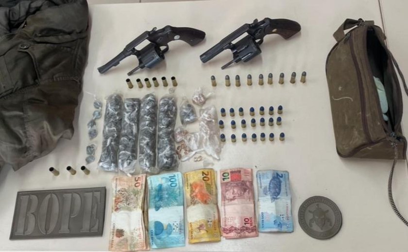 PM conclui primeira semana do ano com 20 armas de fogo apreendidas