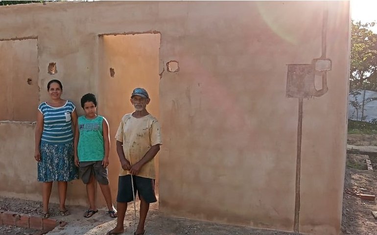 Incra de Alagoas constrói casas e famílias assentadas constroem novas vidas