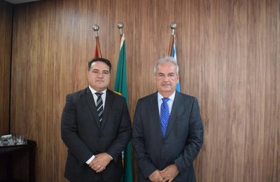 Vice-presidentes do TCE/AL e do TCU se reúnem para tratar de parcerias institucionais