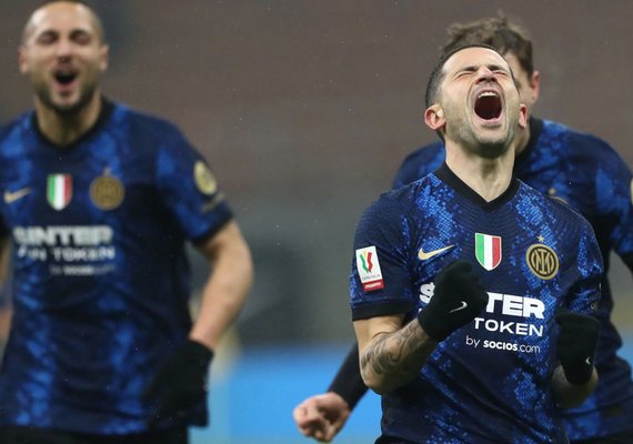 Internazionale passa sufoco e só elimina Empoli na Copa da Itália na prorrogação