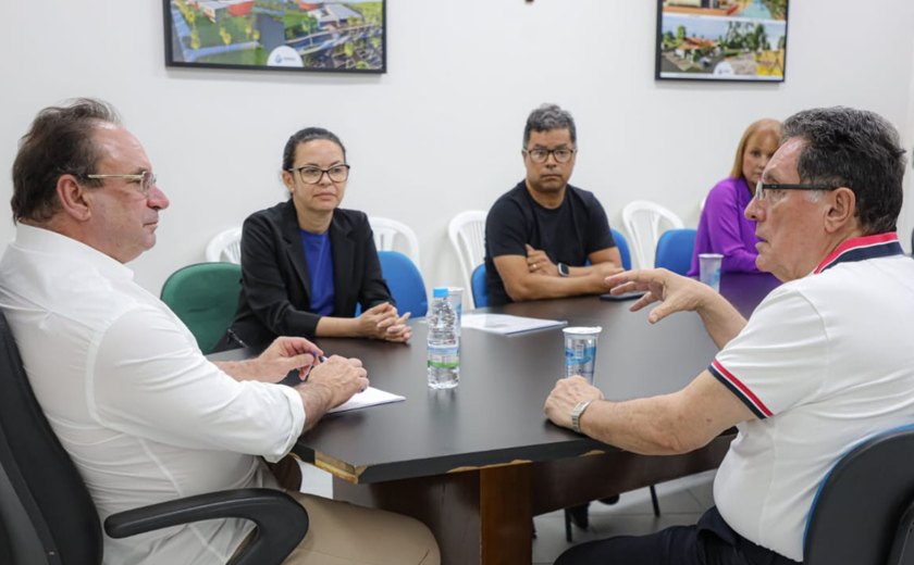 Prefeito Luciano recebe visita do Apóstolo Jorge Tadeu