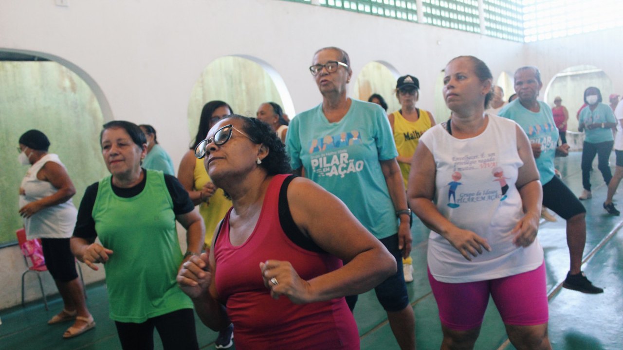 Na Semana do Idoso, Pilar realiza Olimpíadas e ações de lazer para grupos assistidos pelo CRAS