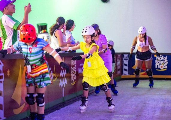 Pajuçara, Vergel do Lago e Benedito Bentes ganham pista de patinação gratuitas
