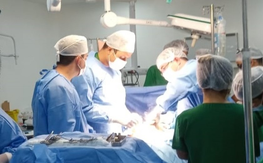 Primeiro transplante de fígado é realizado em Alagoas