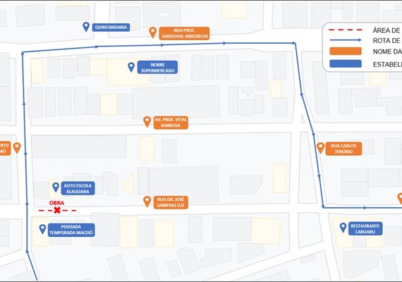 BRK inicia obra emergencial em rede coletora de esgoto na Ponta Verde