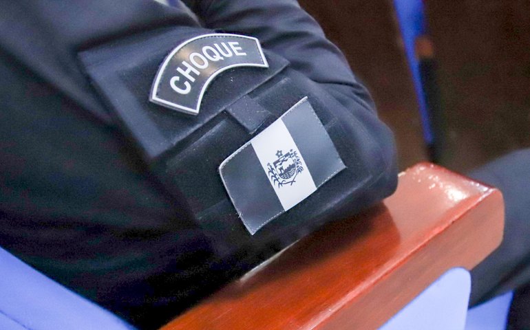 PMAL promove aula inaugural do plano de nivelamento operacional da Companhia de Policiamento Independente de Choque