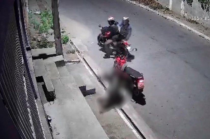 Homem é morto por dupla de criminosos em motocicleta no município de Arapiraca