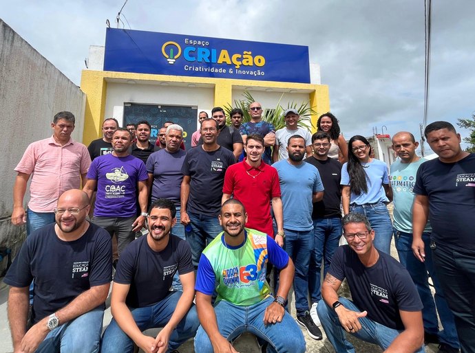 Branquinha é escolhida para sediar formação de educadores STEAMLAB em Alagoas