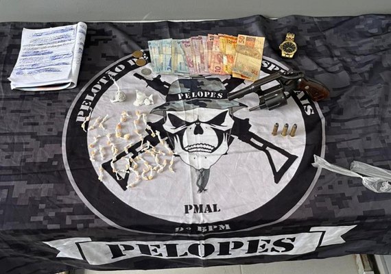 PM apreende armas e drogas na capital e no interior