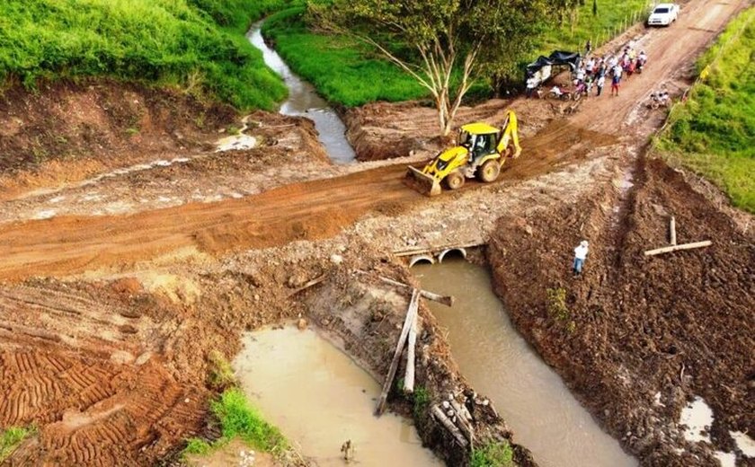 Programa Reconstruir Penedo recupera acesso ao povoado Espigão
