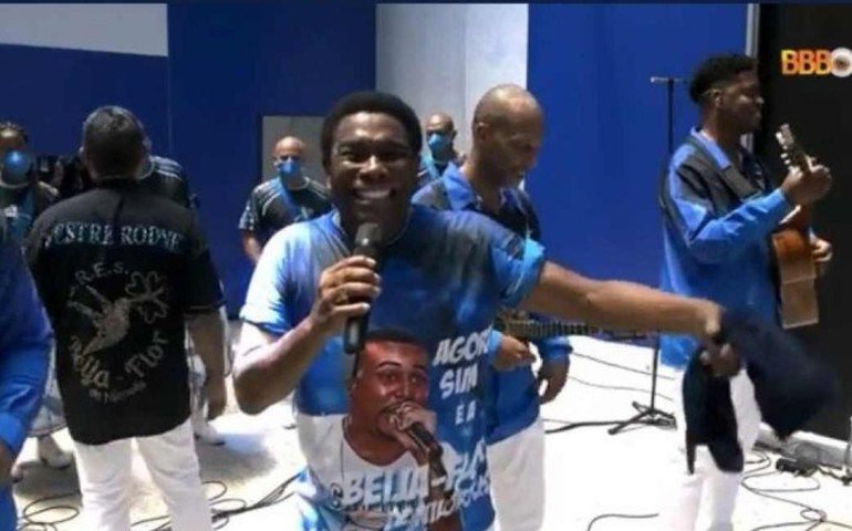 Bateria da Beija-Flor anima segunda de carnaval no ‘BBB 22’