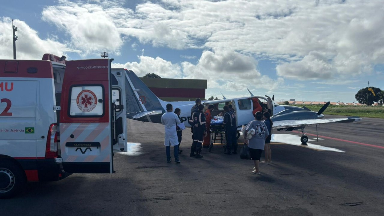DEA realiza transferência aeromédica de paciente de Alagoas para São Paulo