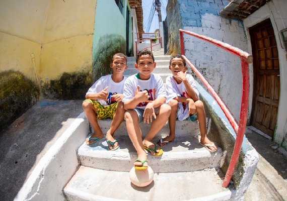 Brota na Grota: moradores do Pau D&#8217;arco participam de ações de esporte e lazer