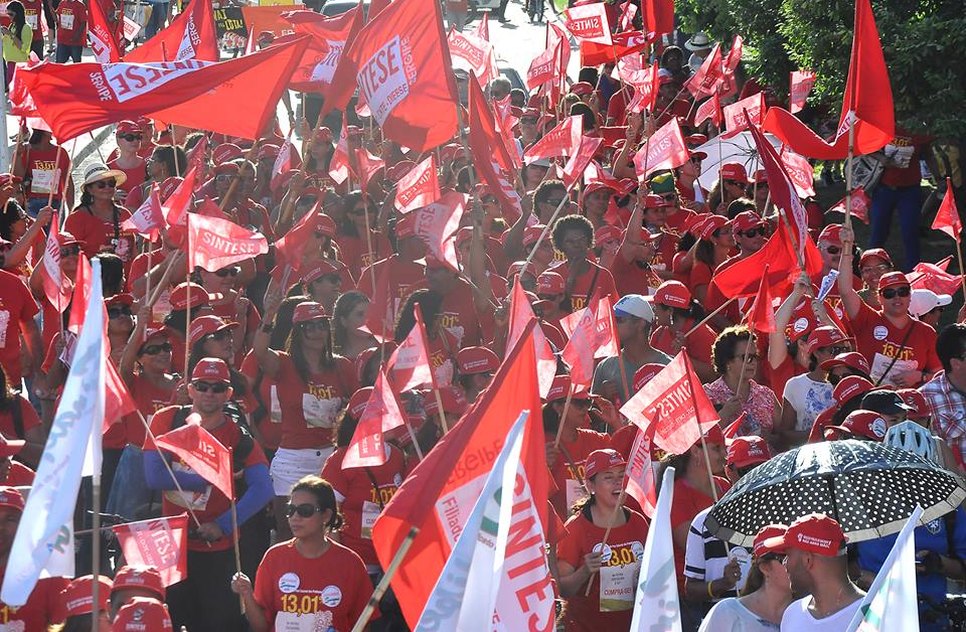 PROTESTO CAMINHADA SINTESE