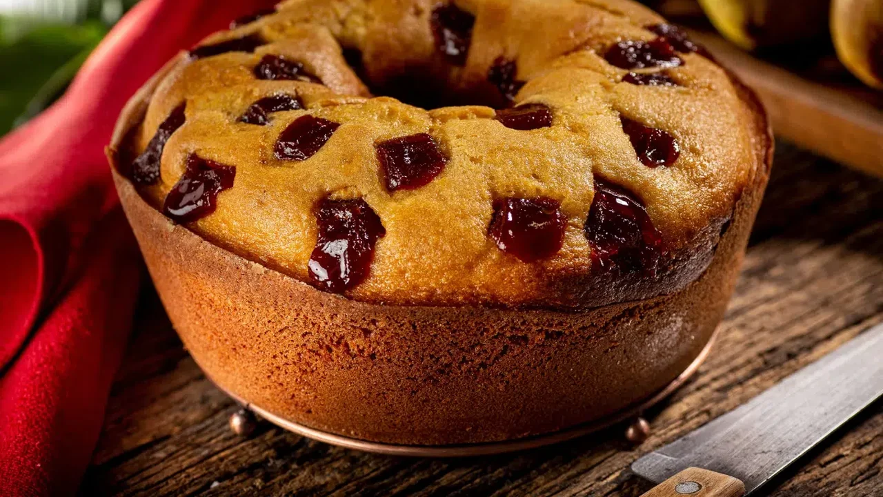 Tem goiabada em casa: aprenda a fazer esse bolo fofinho de liquidificador para o lanche da tarde
