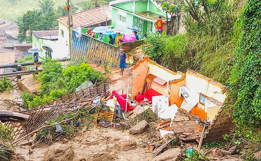 Palmeira decreta Situação de Emergência em áreas devastadas pelas chuvas