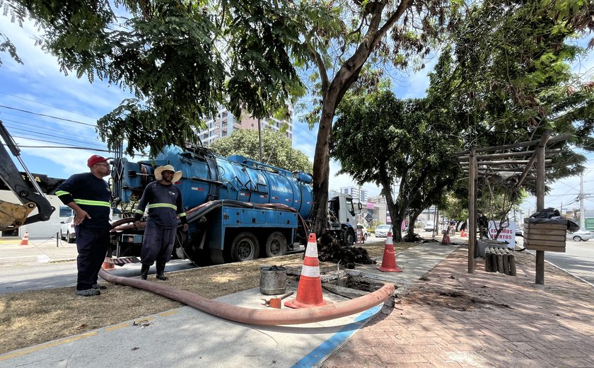 Limpeza da rede de drenagem removeu quase 400 toneladas de lixo em outubro