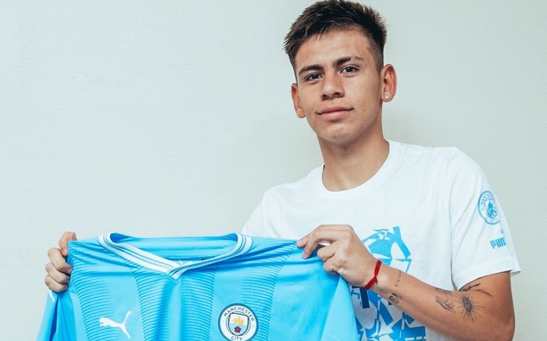 Manchester City contrata Echeverri, joia do River Plate e algoz do Brasil no Mundial Sub-17