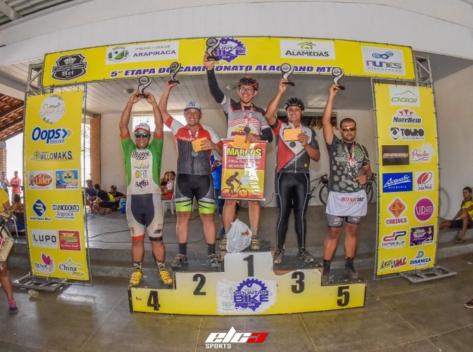 Hamurabi Santos, ciclista e aluno FAT, participa do Circuito Alagoano de Mountain Bike