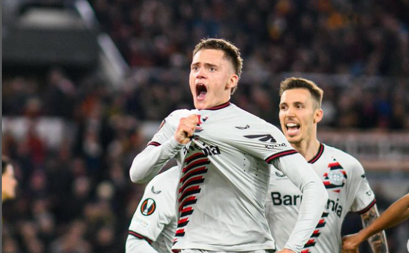 Leverkusen abre boa vantagem na semifinal da Liga Europa e fica perto de vingança contra a Roma