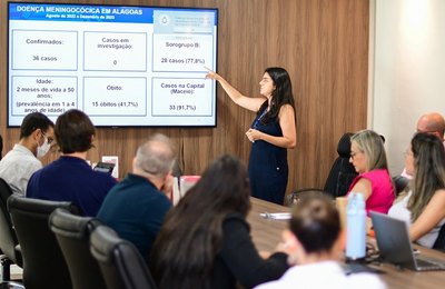 Sesau apresenta ao Ministério da Saúde ações de enfrentamento à Doença Meningocócica em Alagoas