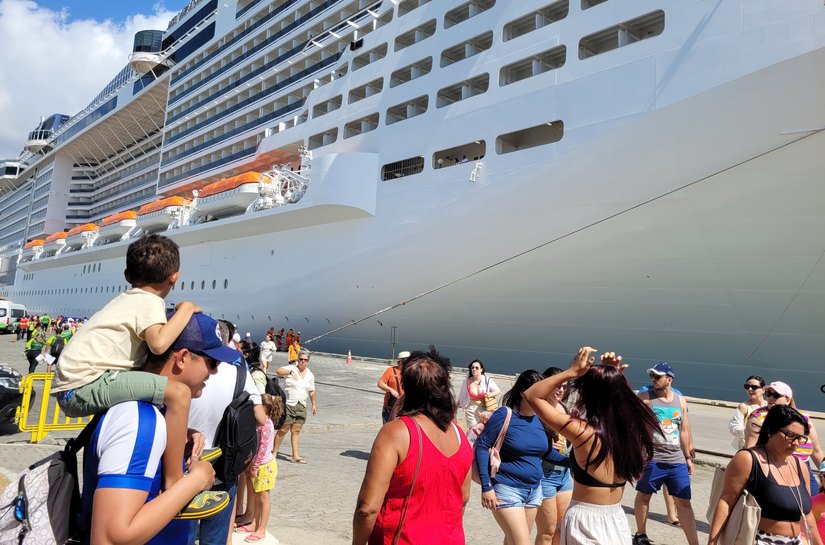 Temporada de cruzeiros teve impacto recorde no turismo e na economia de Maceió