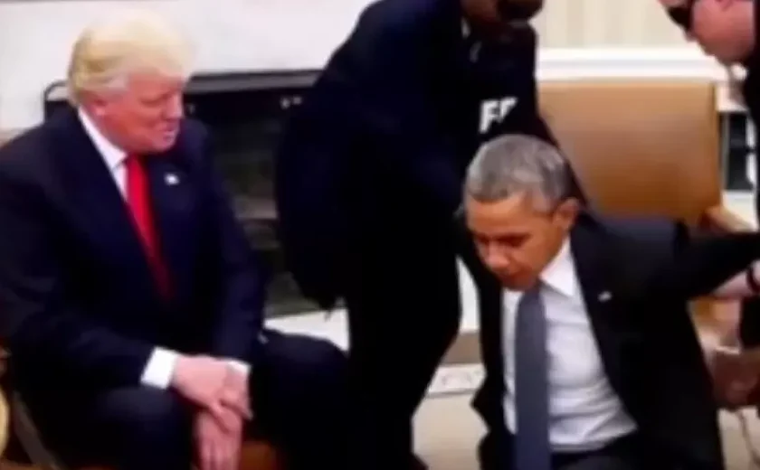 Trump publica vídeo de IA que simula prisão de Obama