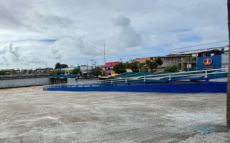 Secretaria do Esporte entrega rampa e conclui mais uma etapa de reforma no Estádio Rei Pelé