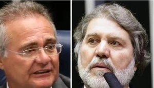 O senador Renan Calheiros e seu irmão, o deputado Renildo Calheiros. - Foto: Reprodução