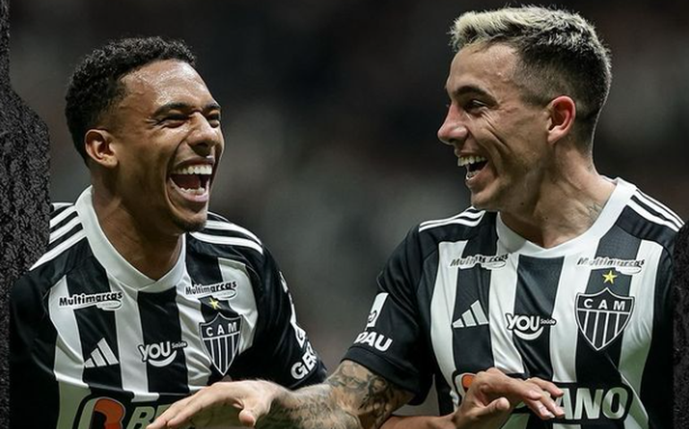 Eficiente, Atlético-MG vence sem dificuldade o CRB e avança às quartas da Copa do Brasil